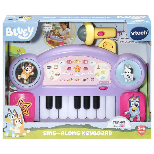 VTECH BLUEY SING ALONG KEYBOARD