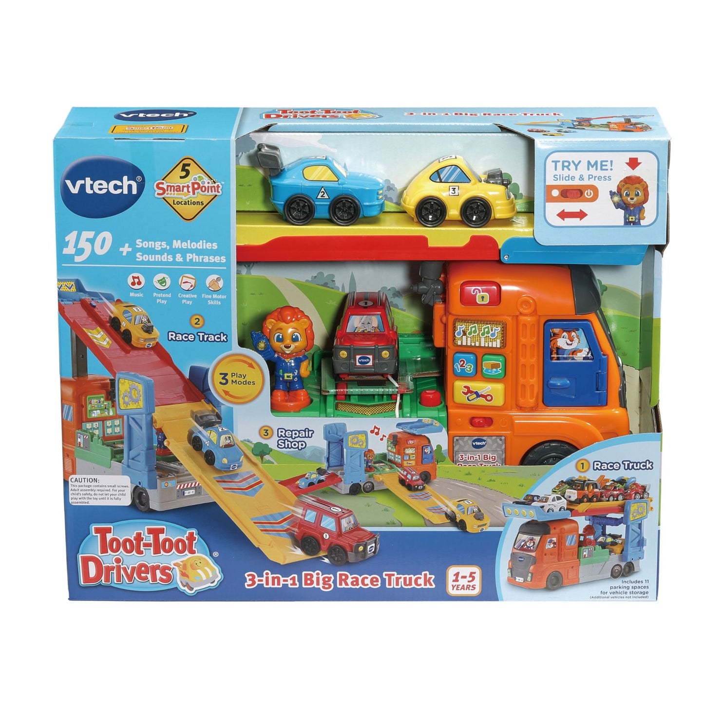 VTECH 3 IN 1 BIG RACE TRUCK