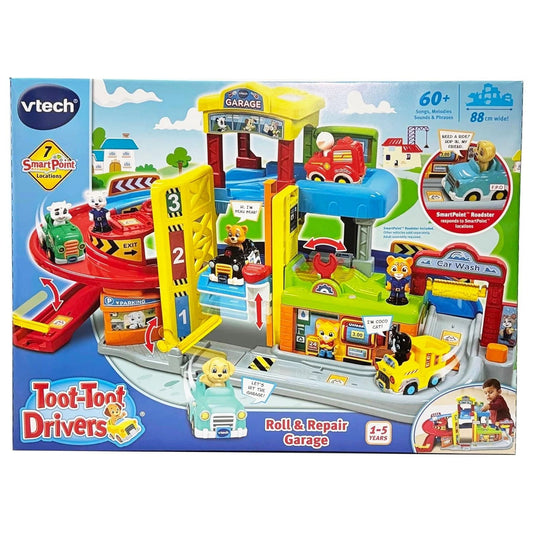 VTECH TOOT TOOT ROLL & REPAIR GARAGE