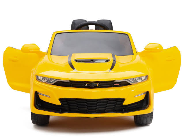 RIDE ON 12 VOLT CHEVROLET CAMARO YELLOW