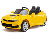 RIDE ON 12 VOLT CHEVROLET CAMARO YELLOW