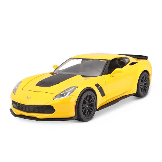 D/C 1:24 2015 CORVETTE Z06 COUPE YELLOW