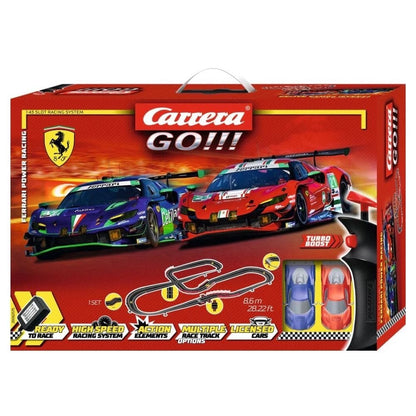 CARRERA GO 1:43 FERRARI POWER RACING SET