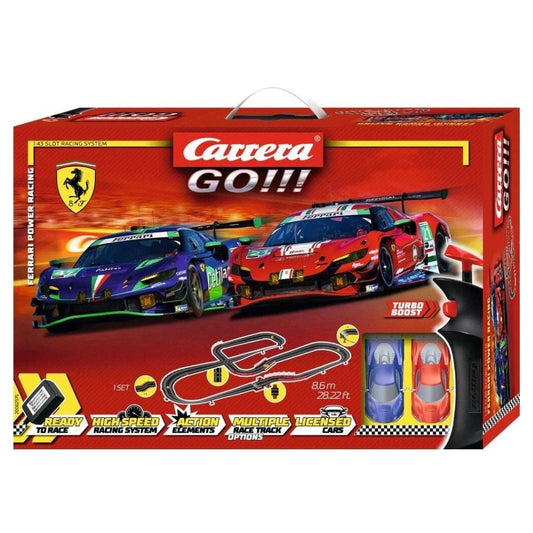 CARRERA GO 1:43 FERRARI POWER RACING SET