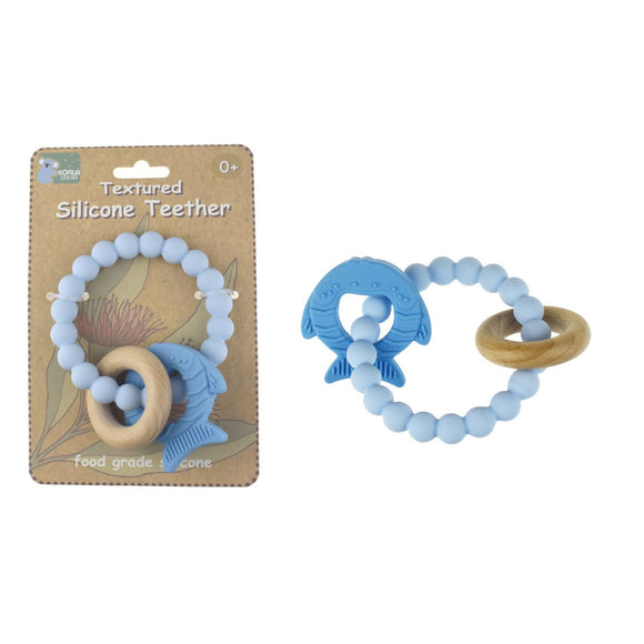 SILICONE TEXTURED TEETHER