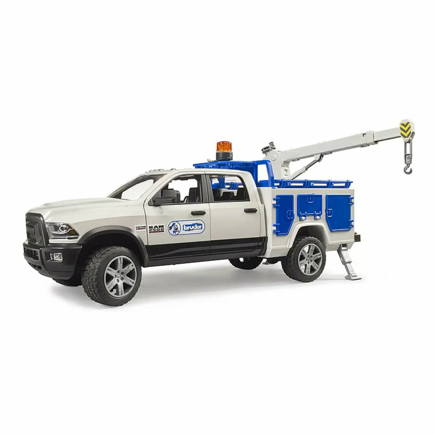 BRUDER RAM 2500 SERVICE TRUCK W ROTATING