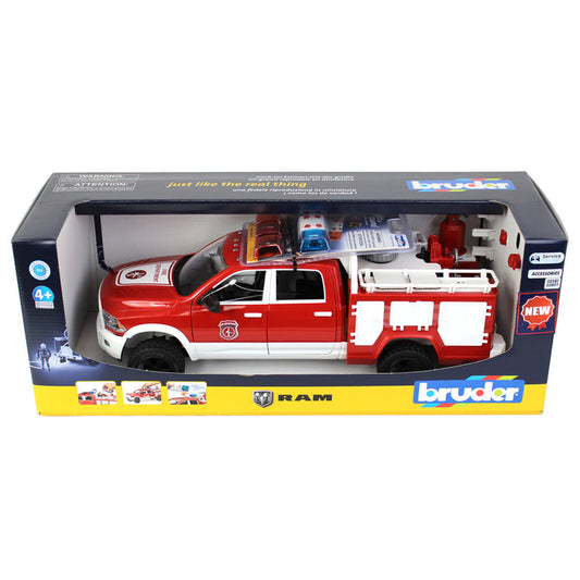 BRUDER EMERGENCY RAM 2500 FIRE TRUCK