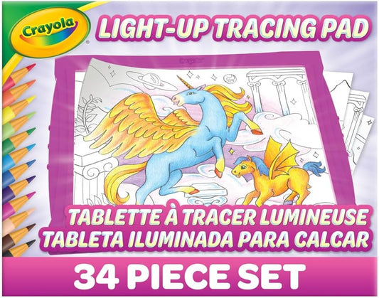 CRAYOLA LIGHT UP TRACING PAD UNICORN