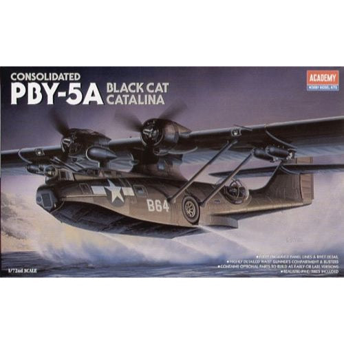 ACADEMY 1:72 PBY-5A BLACKCAT CATALINA