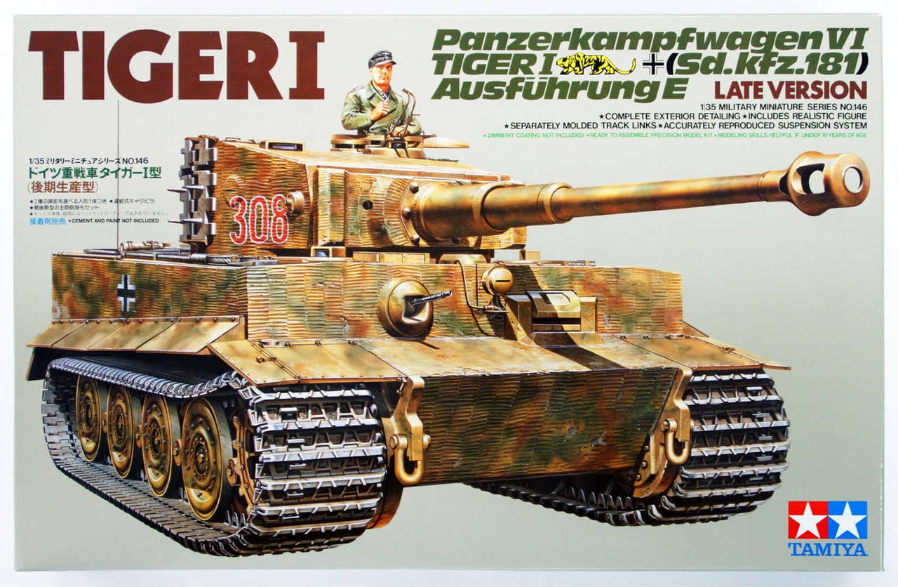 TAMIYA 1/35 TIGER 1 LATE VERSION