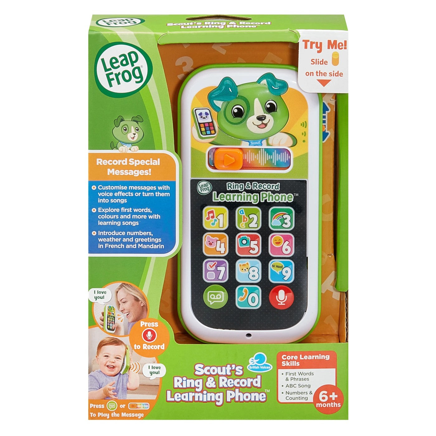 L/F SCOUT'S RING & RECORD LEARNING PHONE