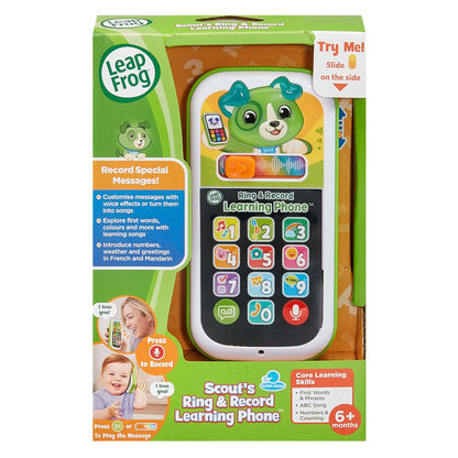 L/F SCOUT'S RING & RECORD LEARNING PHONE