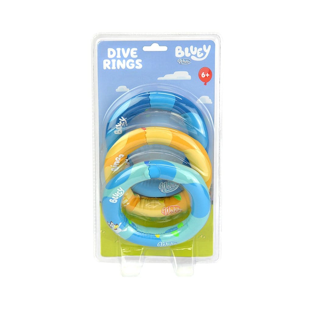 WAHU BLUEY DIVE RINGS