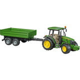 BRUDER 1:16 JOHN DEERE 5115 M TRACTOR+