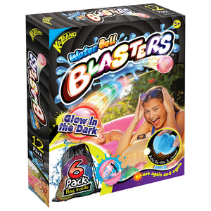 WATER BALL BLASTERS GLOW IN THE DARK 6PK