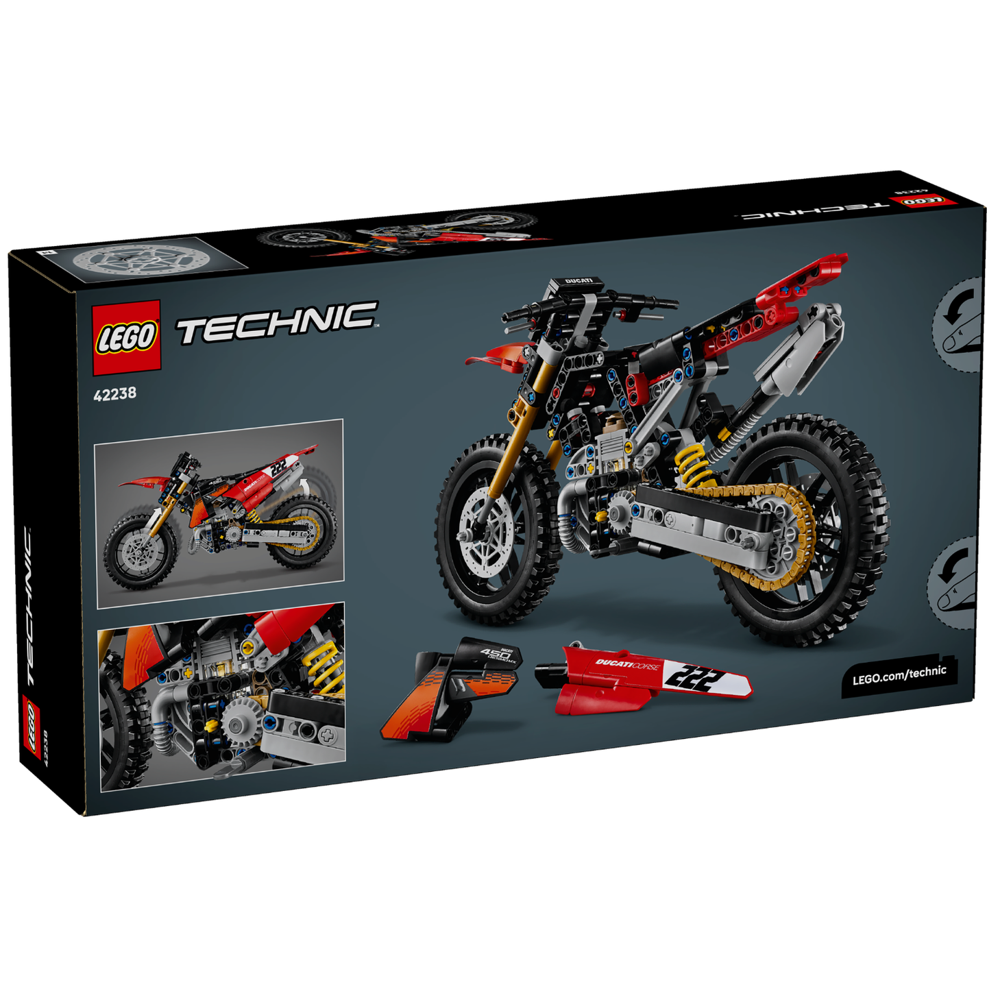 LEGO 42238 TECHNIC DUCATI DESMO450 MX