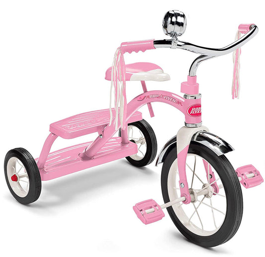 RADIO FLYER DUEL DECK TRIKE PINK