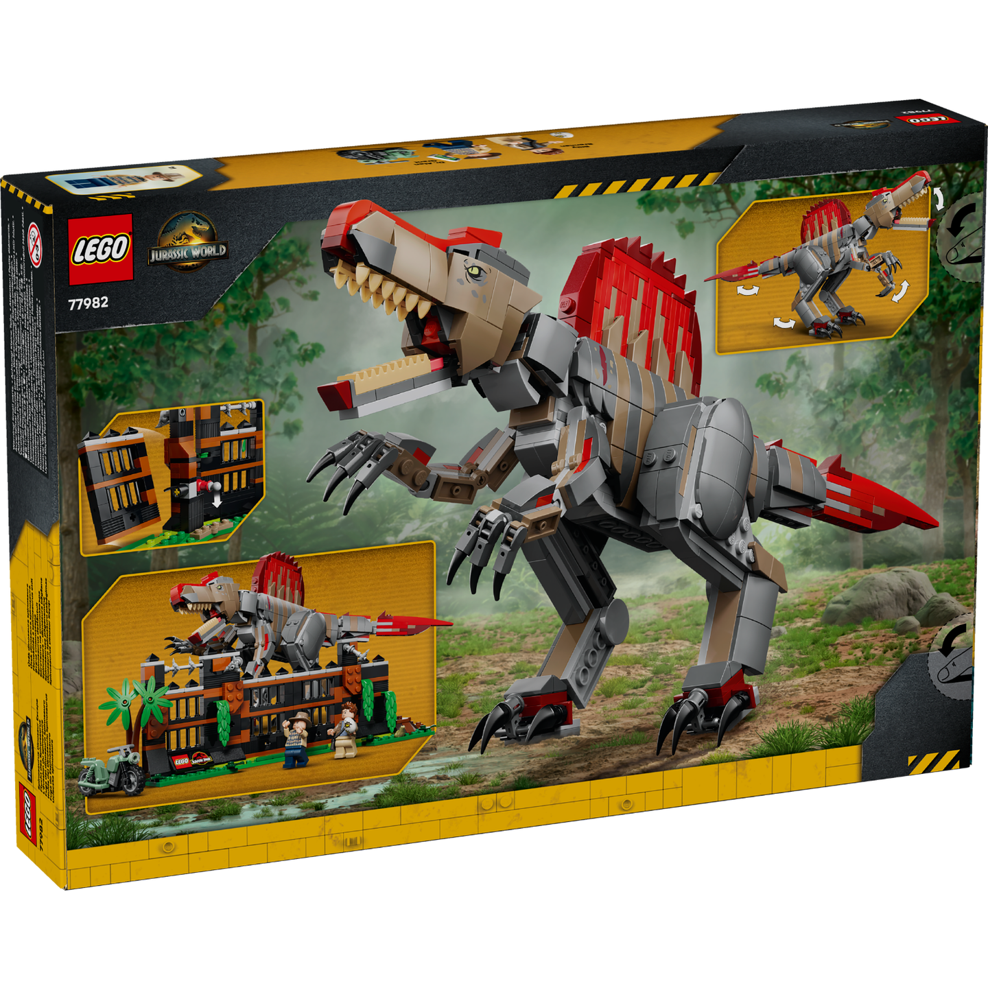 LEGO 77982 JW SPINOSAURUS ESCAPE