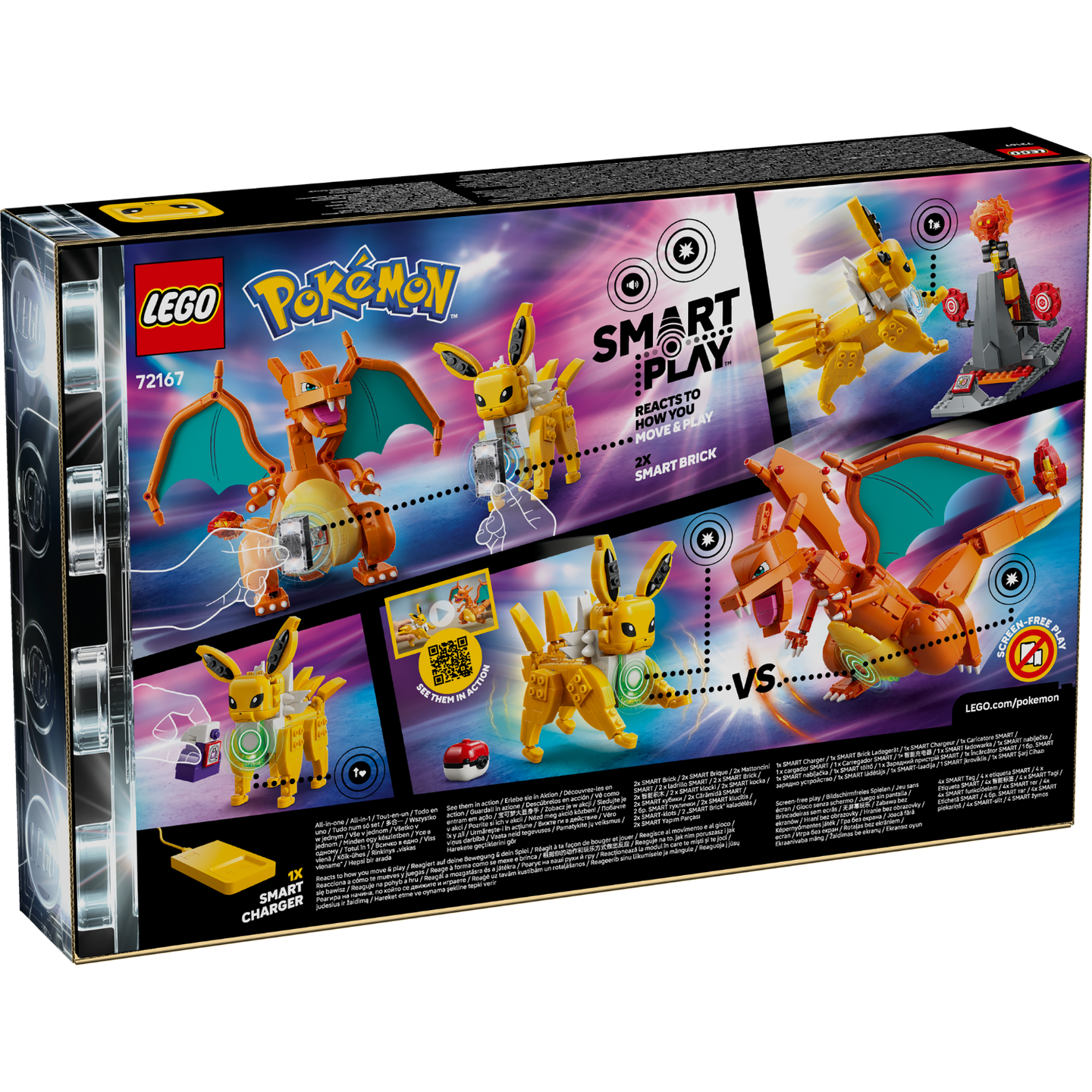 LEGO 72167 POKEMON S/P CHARIZA V JOLTEON