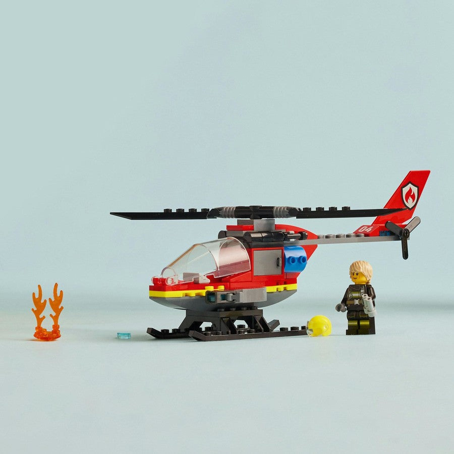 LEGO 60411 CITY FIRE RESCUE HELICOPTER