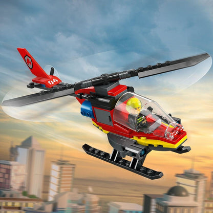 LEGO 60411 CITY FIRE RESCUE HELICOPTER