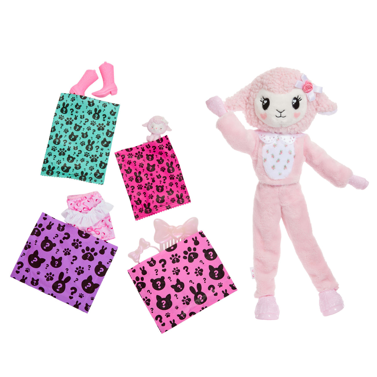 BRB CUTIE REVEAL PINK LAMB