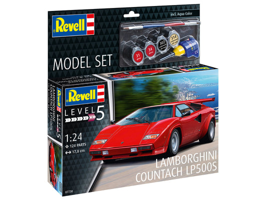 REVELL 1:24 LAMBORGHINI COUNTACH SET