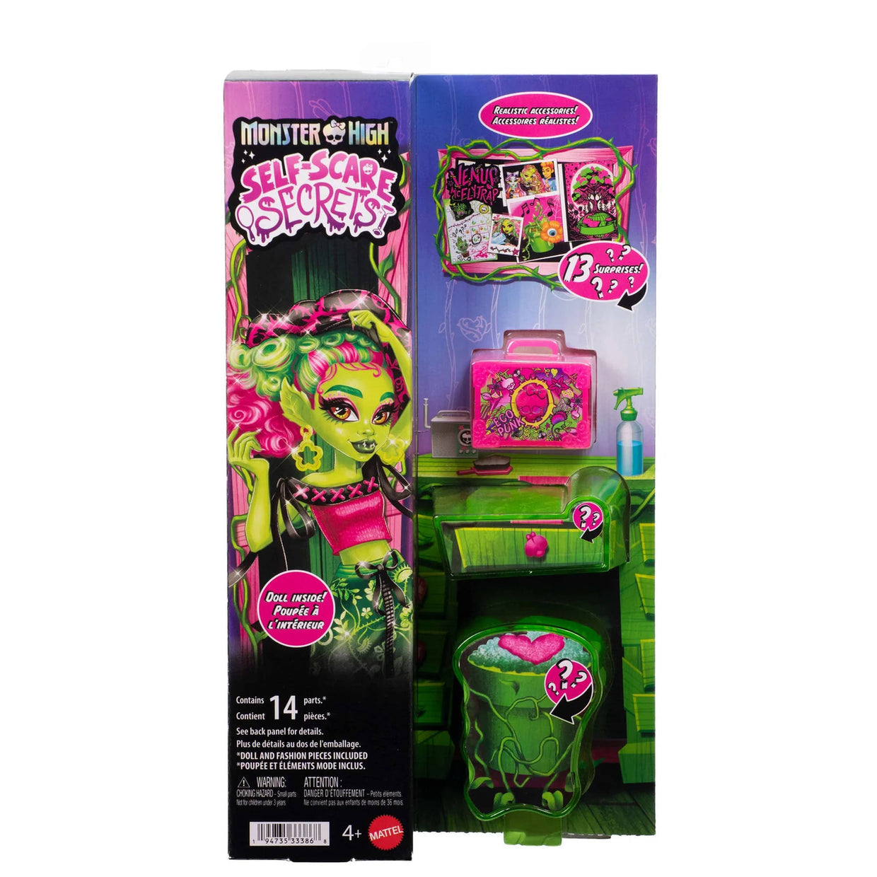 MONSTER HIGH SELF SCARE DOLL VENUS