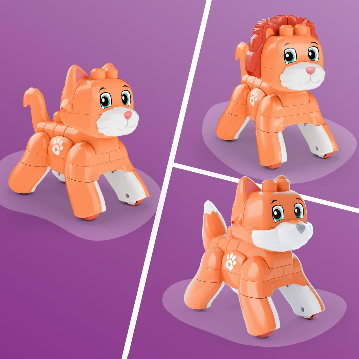 MEGA BLOCKS ROLLING KITTEN