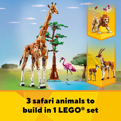 LEGO 31150 CREATOR WILD SAFARI ANIMALS