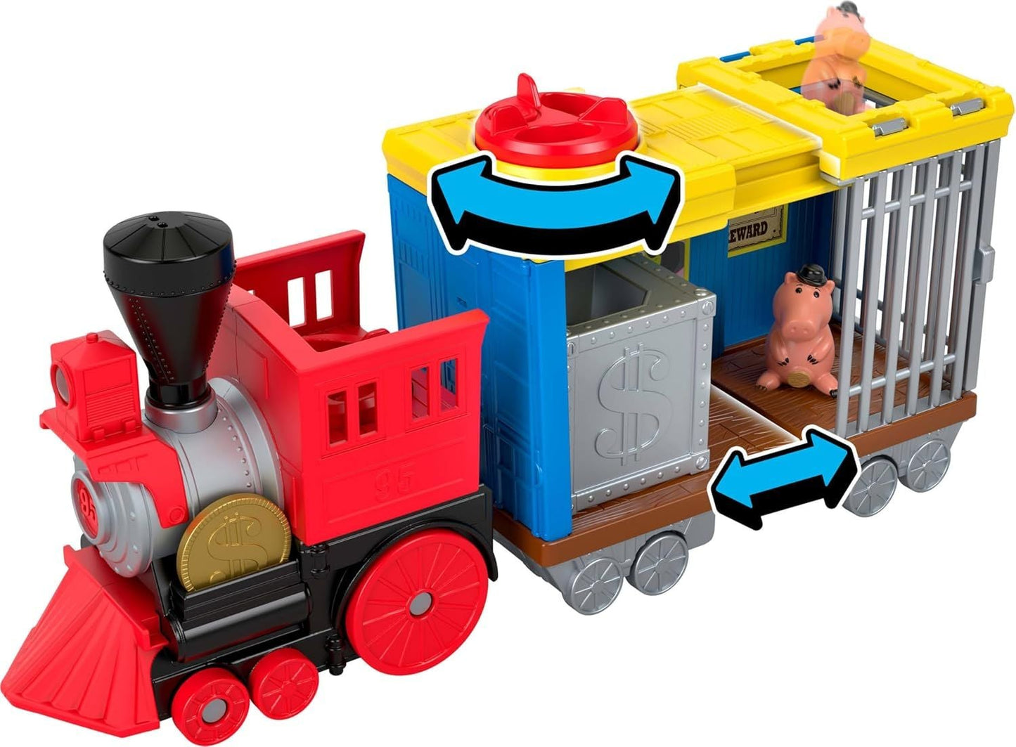 F/P IMAGINEXT TOY STORY WOODY TRAIN