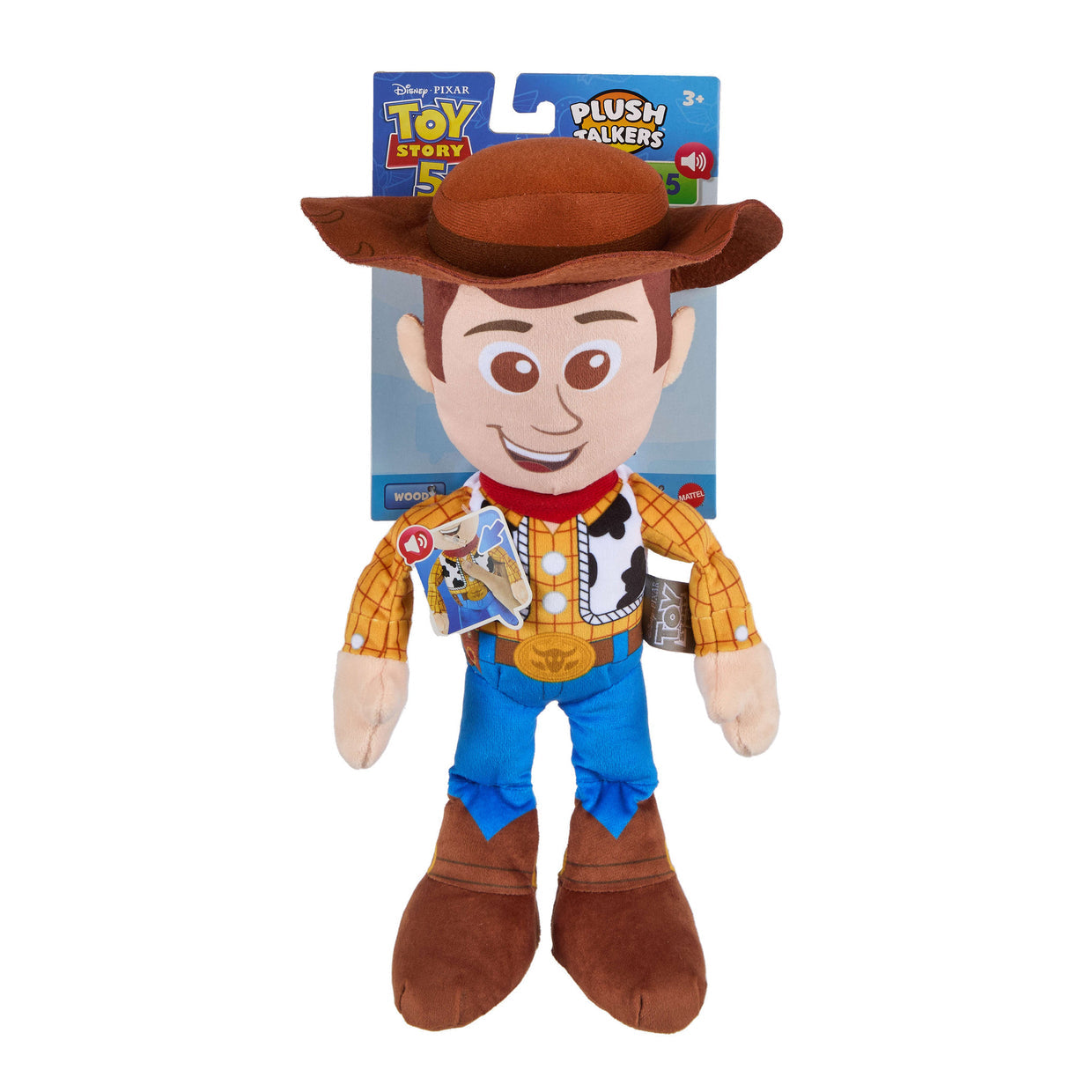 TOY STORY 5 PLUSH TALKER WOODY
