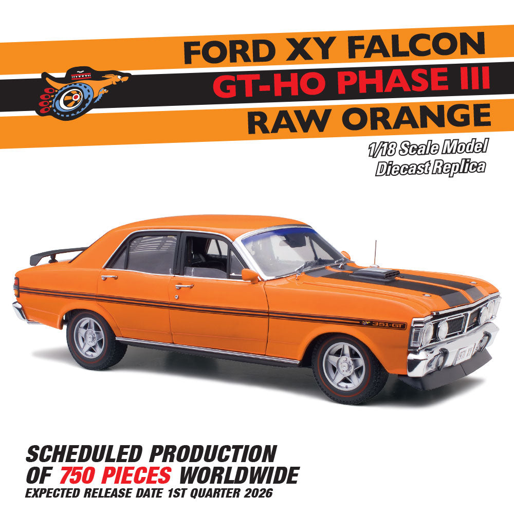 1:18 FORD XY FALCON PHASE III RAW ORANGE