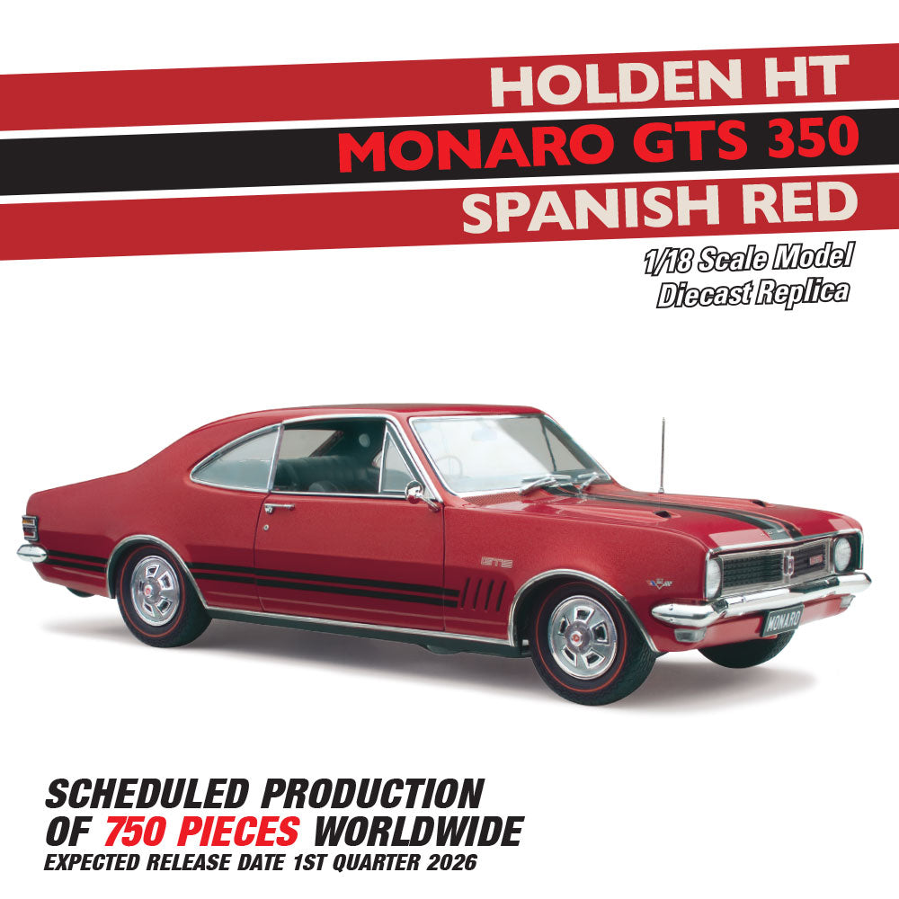 1:18 HOLDEN HT MONARO 350 SPANISH RED