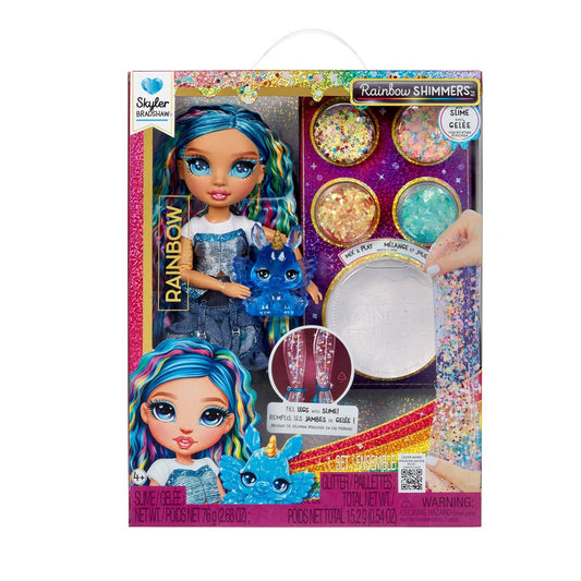 RAINBOW HIGH SHIMMERS W SLIME SKYLER