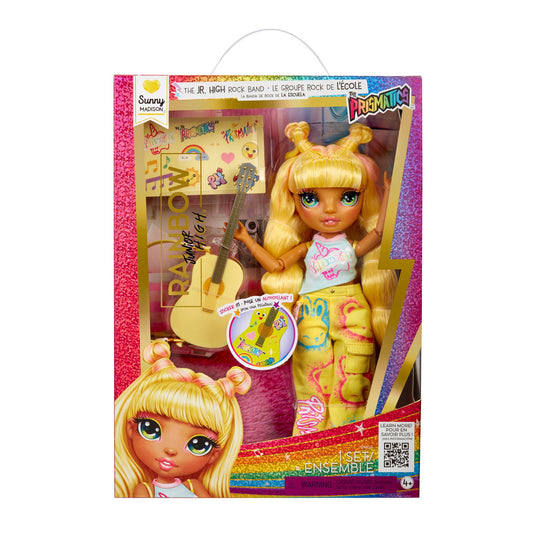 RAINBOW HIGH JR ROCKBAND DOLL SUNNY