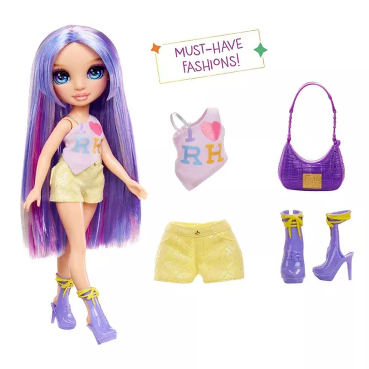 RAINBOW HIGH FASHION STYLE DOLL VIOLET