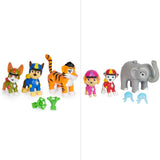 PAW PATROL JUNGLE HERO PUPS 4PK AST