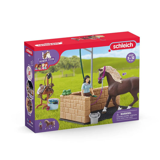 SCHLEICH 42438 WASHING AREA WITH EMILY