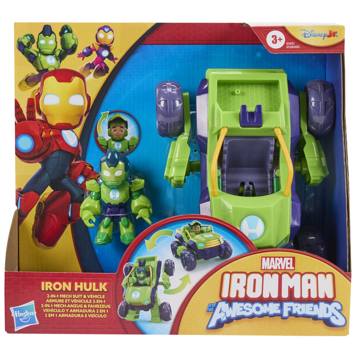 IRON MAN 2 IN 1 MECH VEHICLE IRON HULK