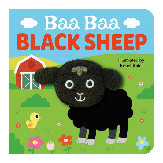 BOOK FINGER PUPPET BAA BAA BLACK SHEEP