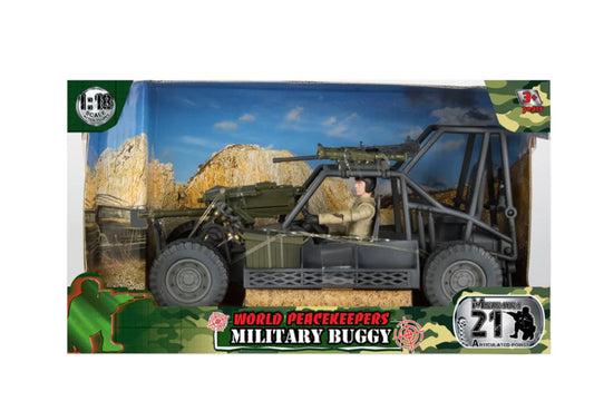 WORLD PEACE 1:18 MILITARY BUGGY
