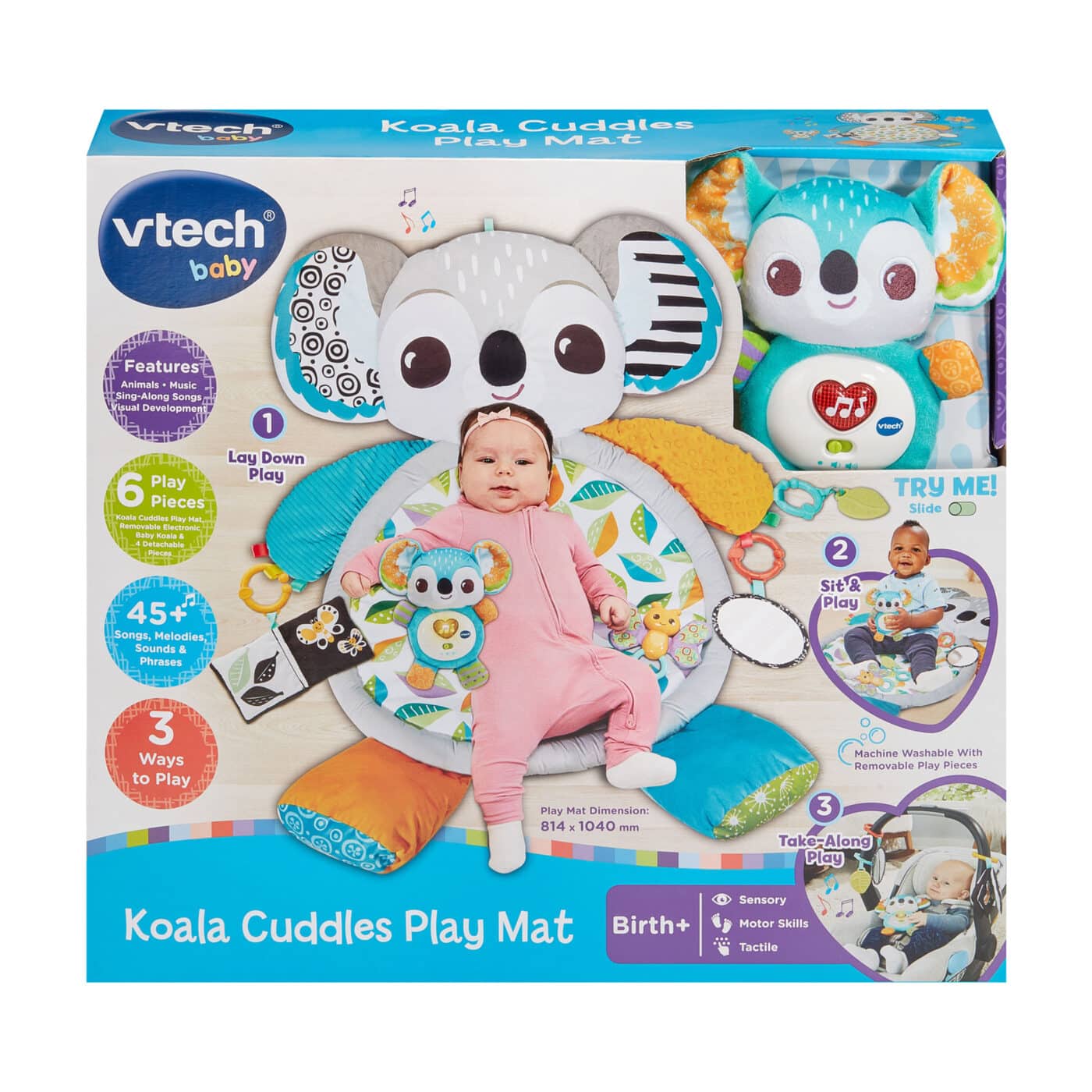 Vtech Soft Tummy Koala Cuddles Playmat
