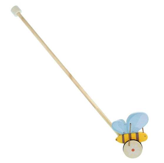 WOODEN BEE PUSH A LONG