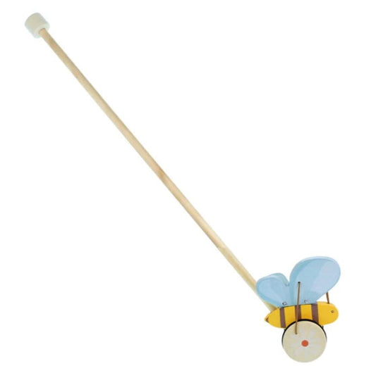 WOODEN BEE PUSH A LONG