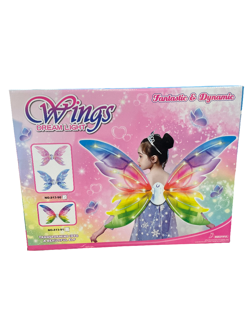 B/O BEAUTIFUL FLAPPING BUTTERFLY WINGS