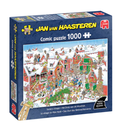 PUZZLE 1000PC SANTA'S VILLAGE