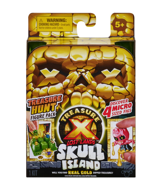 TREASURE X SKULL ISLAND S1 4PC FIG PK