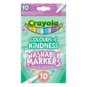 CRAYOLA MARKER 10PK FINELINE COK