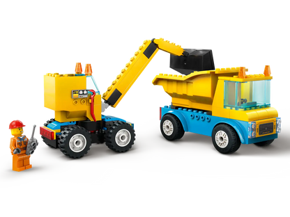 Lego 60391 City Truck & Wrecking Ball Cr